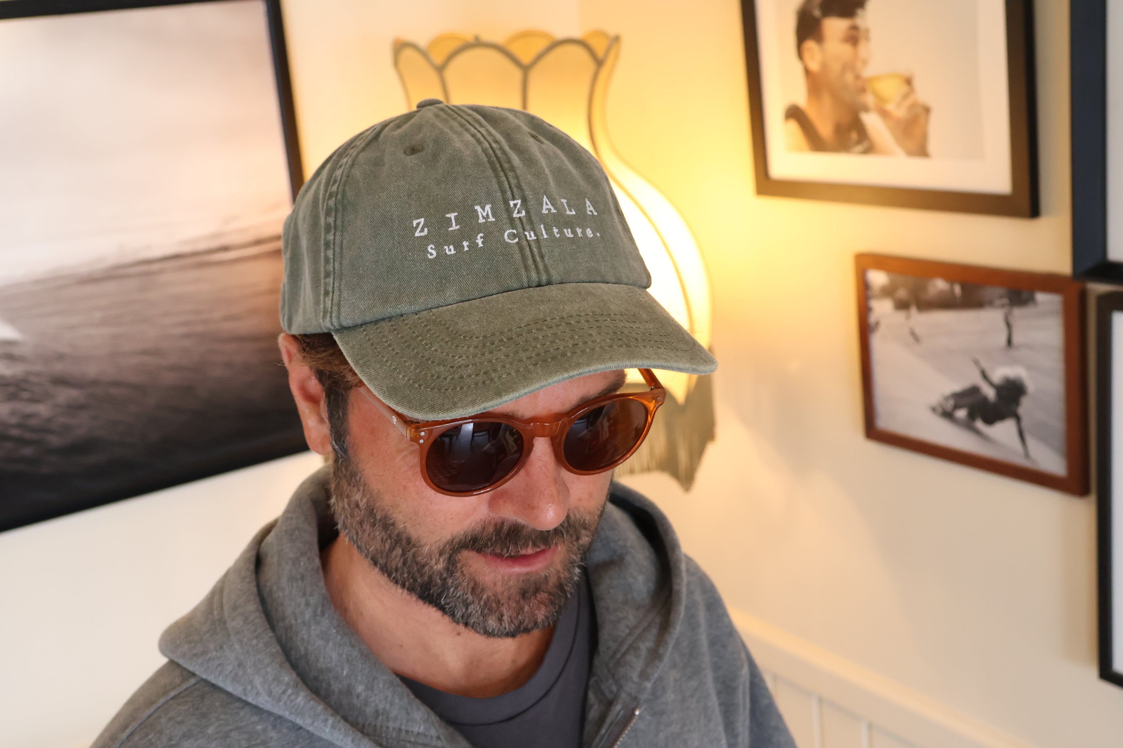 Boné Zimzala Vintage Cap Olive
