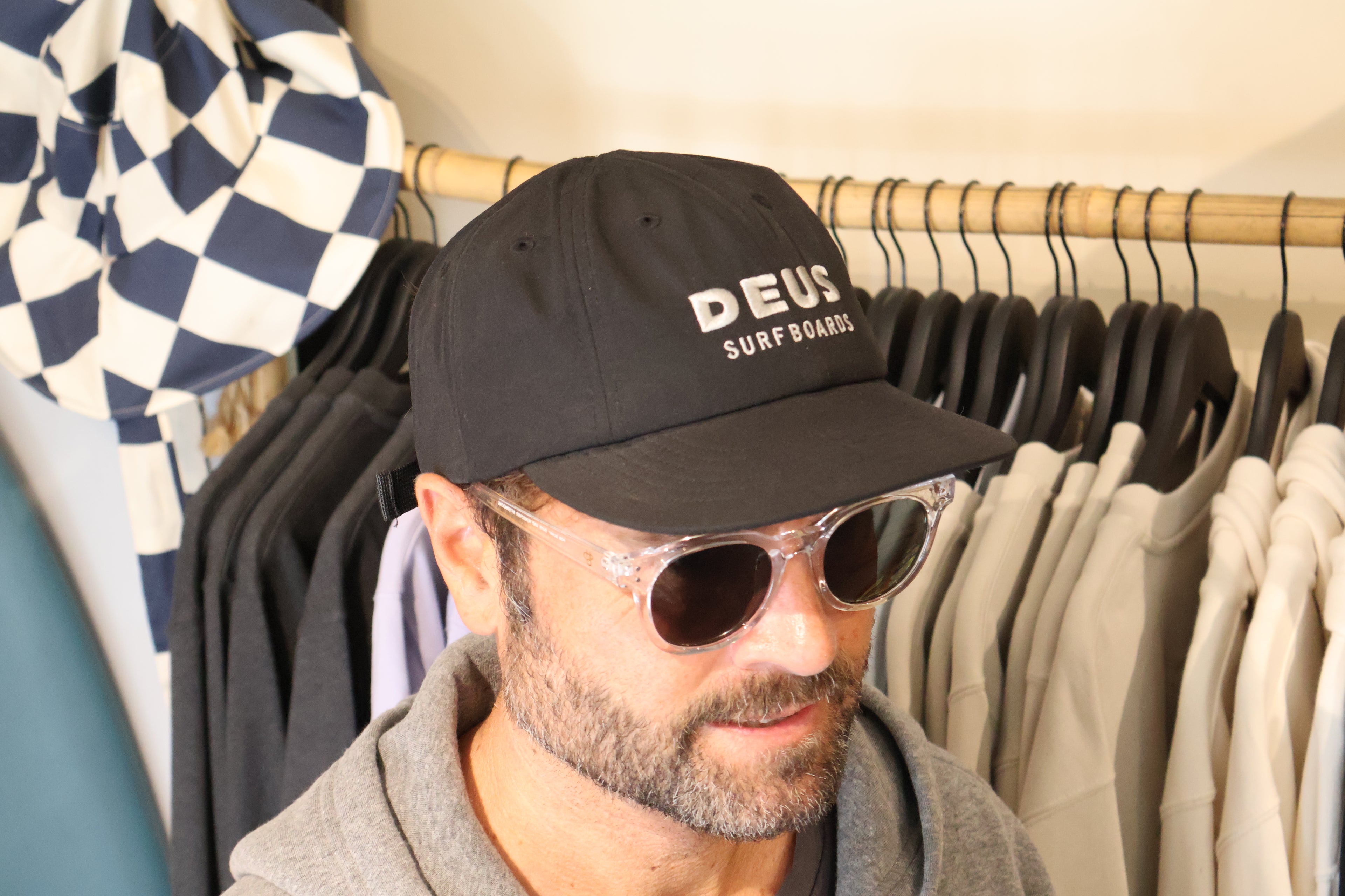 Boné Deus Ex Machina Masculino Station 8 Panel Preto