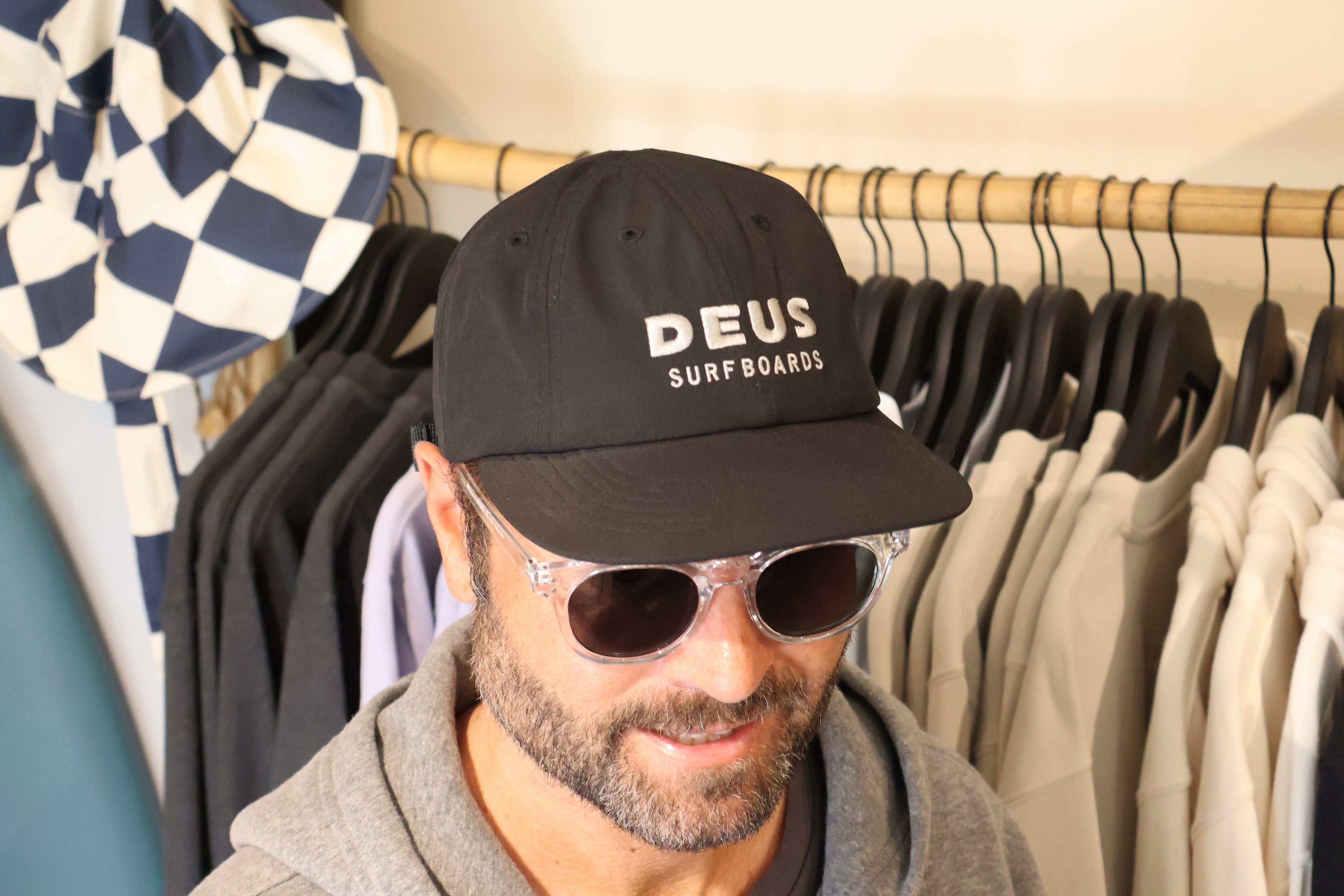 Boné Deus Ex Machina Masculino Station 8 Panel Preto