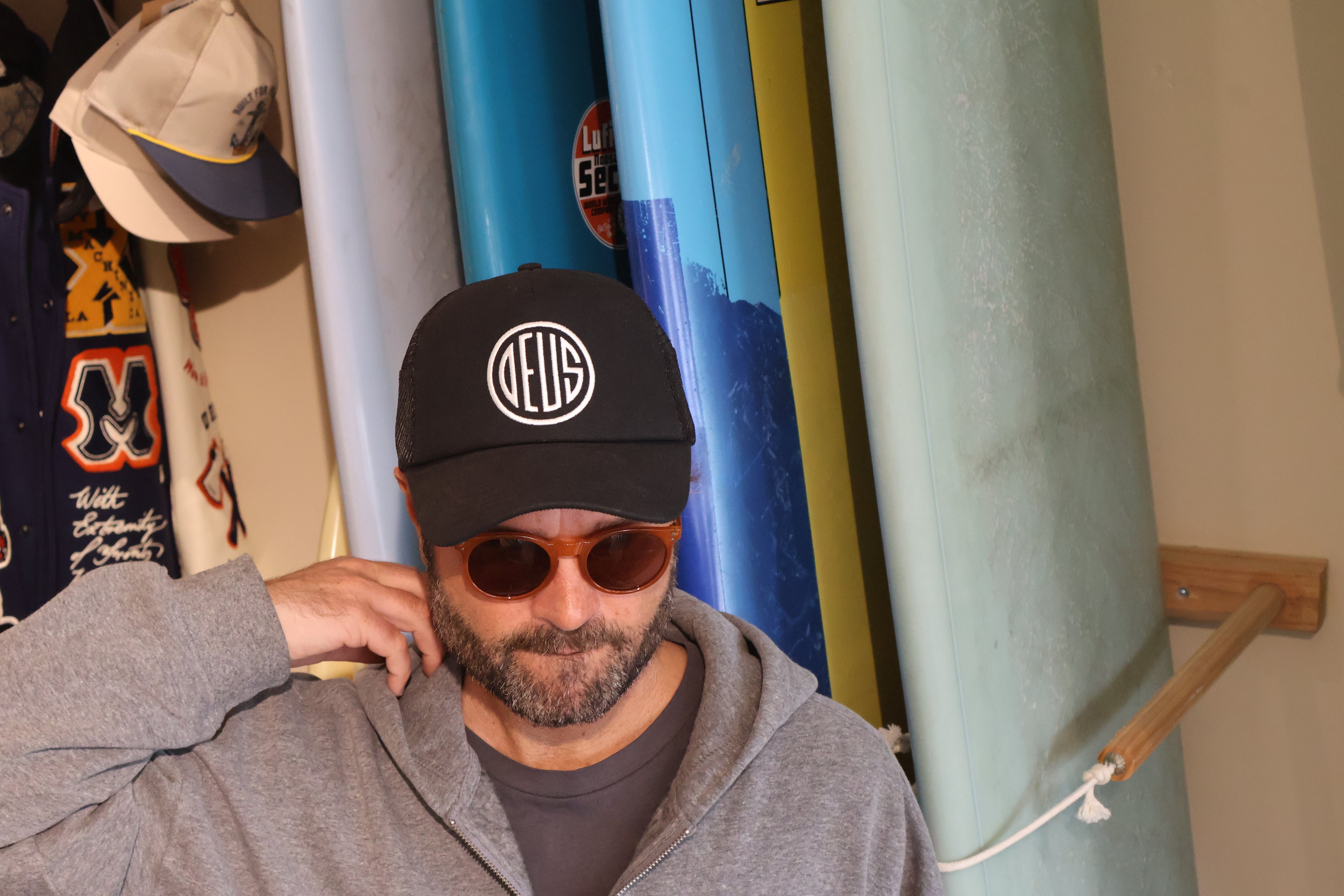 Deus Ex Machina Pill Trucker Cap Black