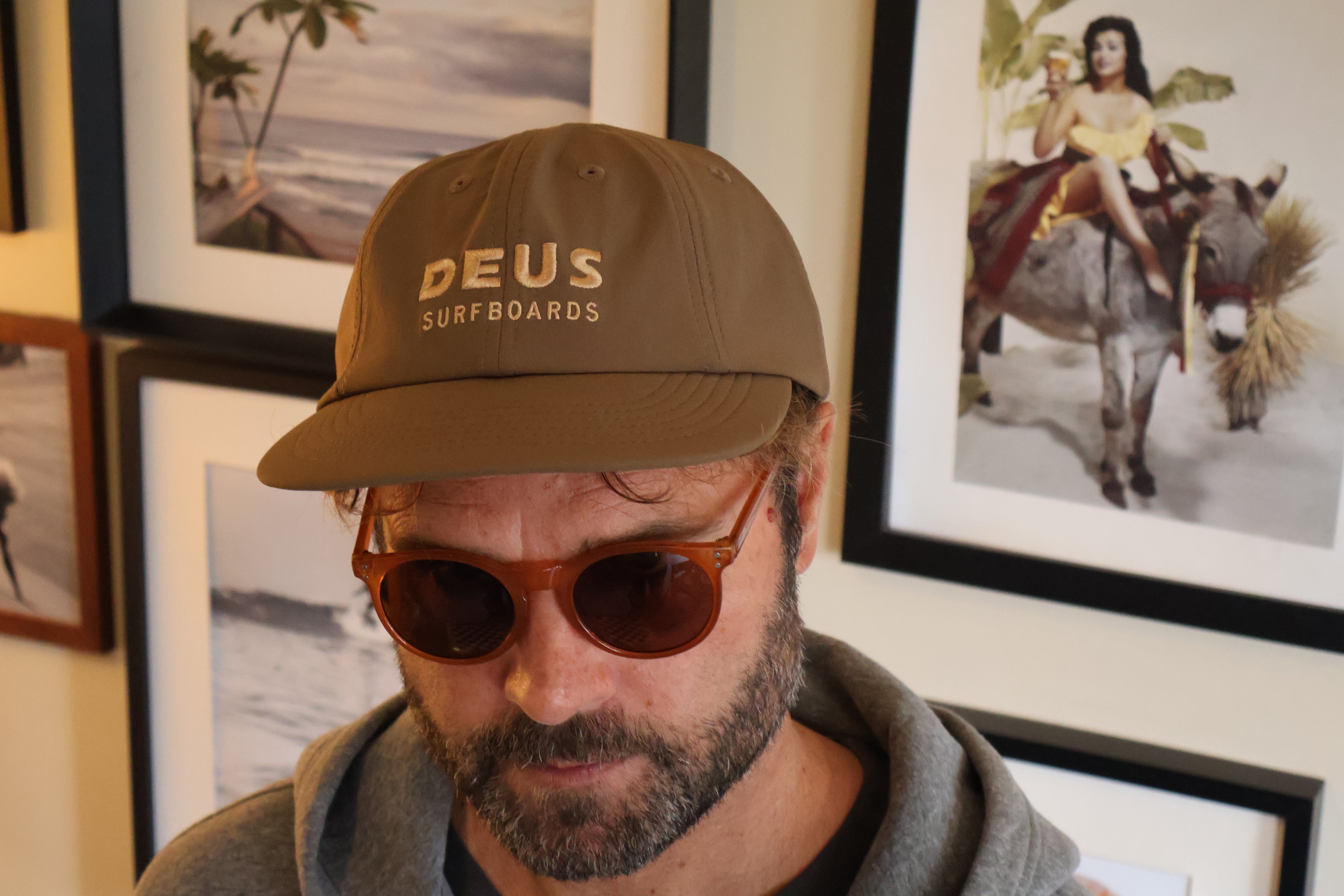 Boné Deus Ex Machina Masculino Station 8 Panel Preto