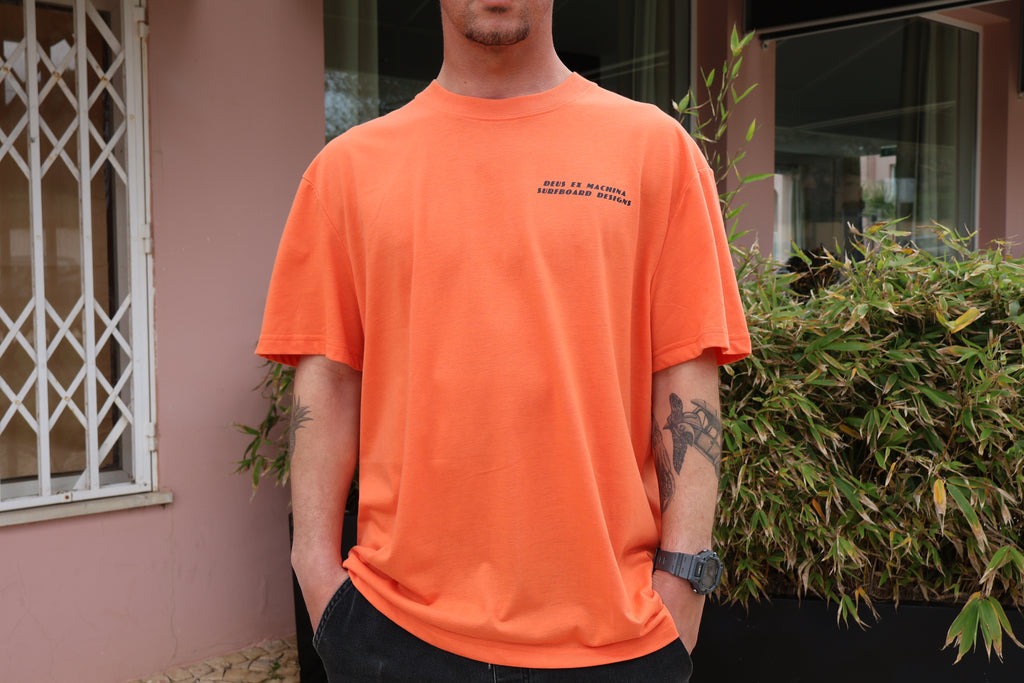 T-Shirt Deus Ex Machina The Glider T Mandarin Orange