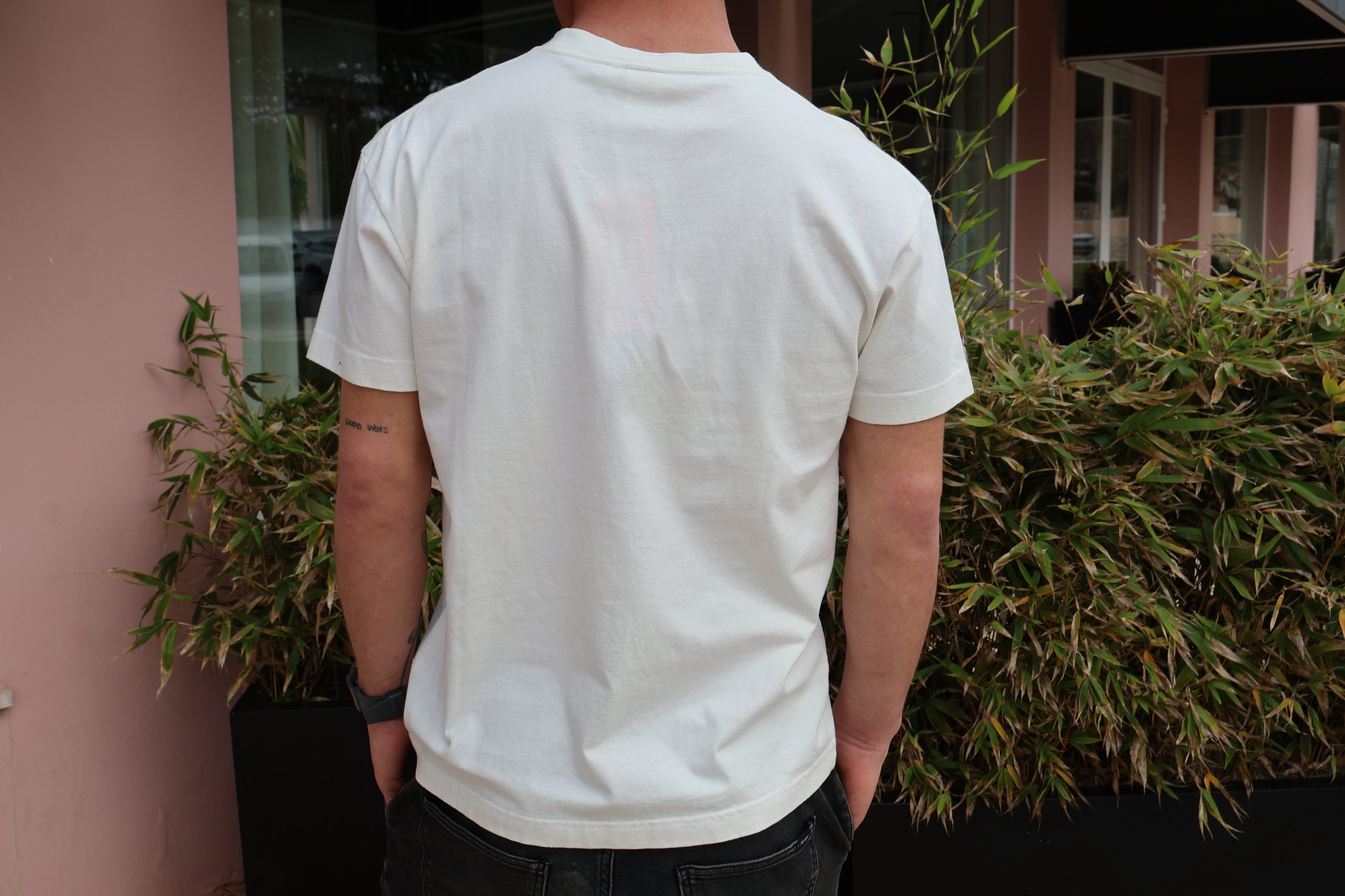 Revolution Tee Vintage White Deus Ex Machina