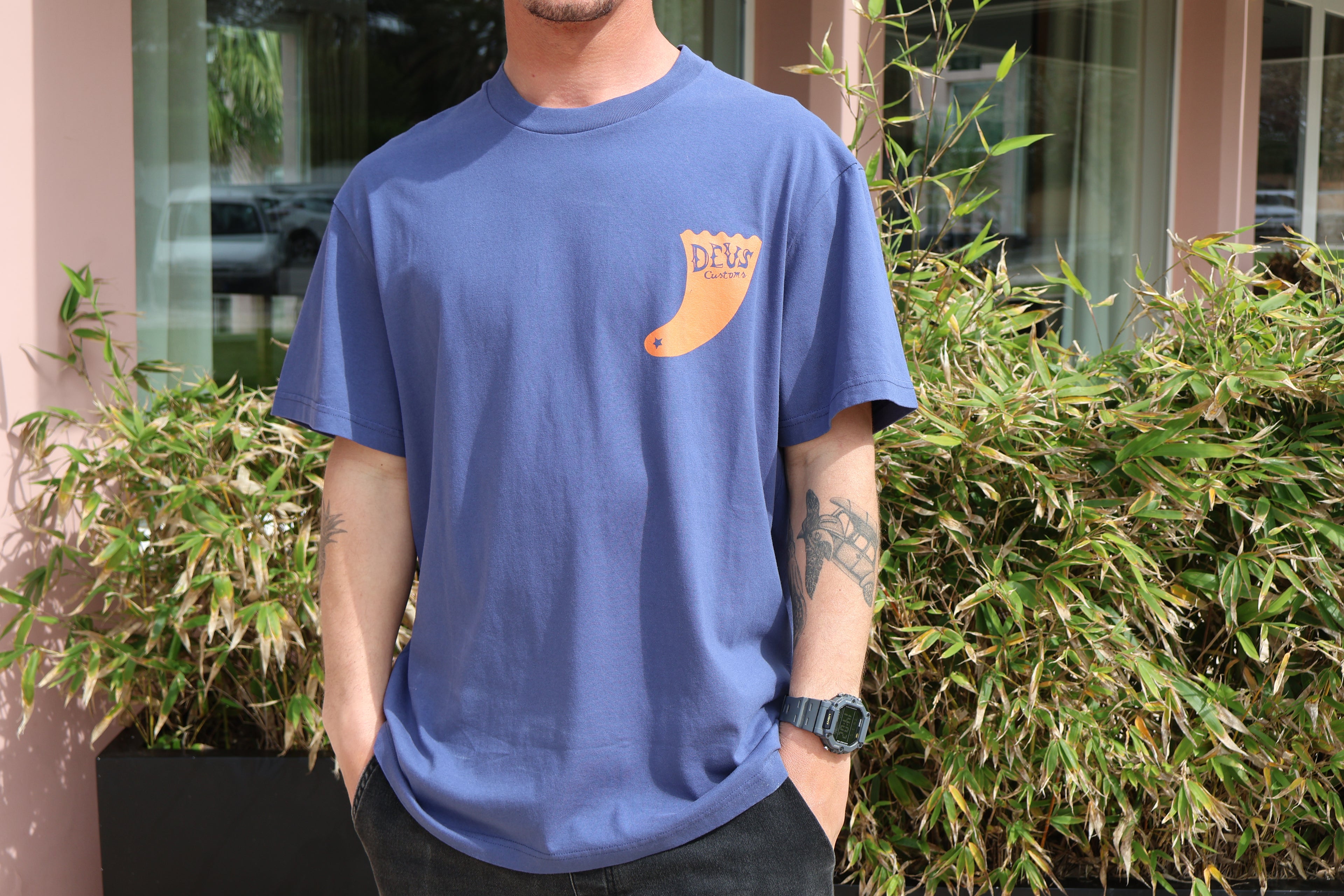 T-Shirt Single Fin Tee Deus Ex Machina