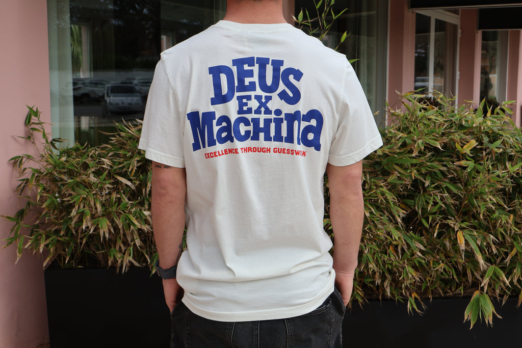 Deus Ex Machina T-Shirt New Redline - Vintage White