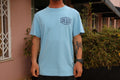 Biarritz Adress Sky Blue T-Shirt Deus Ex Machina