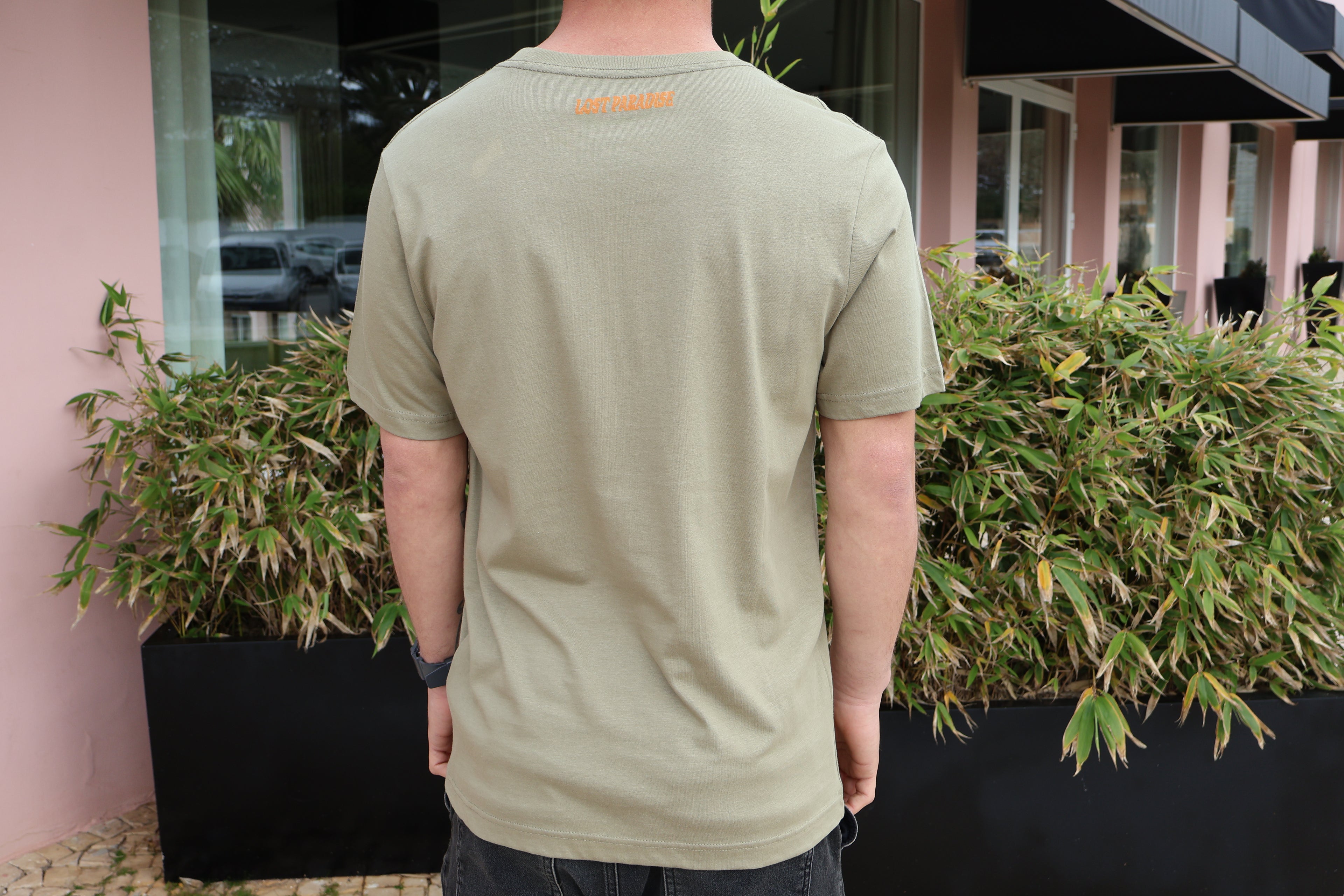 Rvca Camiseta de manga curta Lost Paradise Tiger