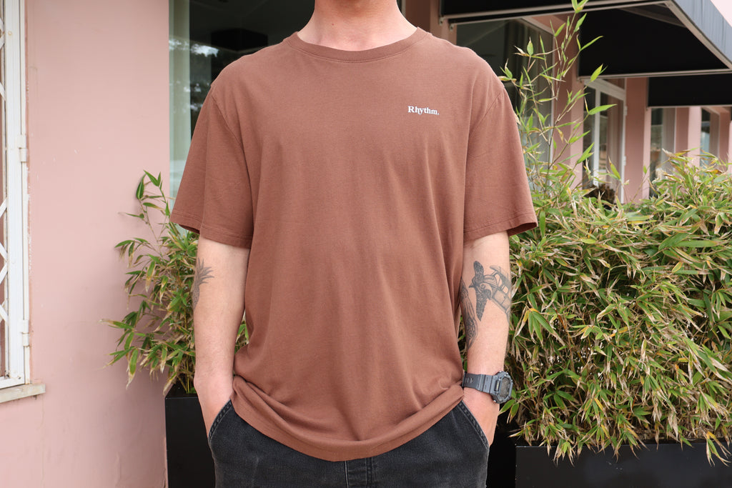 T-Shirt Classic T-Shirt Chocolat Rhythm