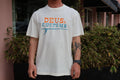 Deus Ex Machina T-Shirt Big Wave Tee Vintage White