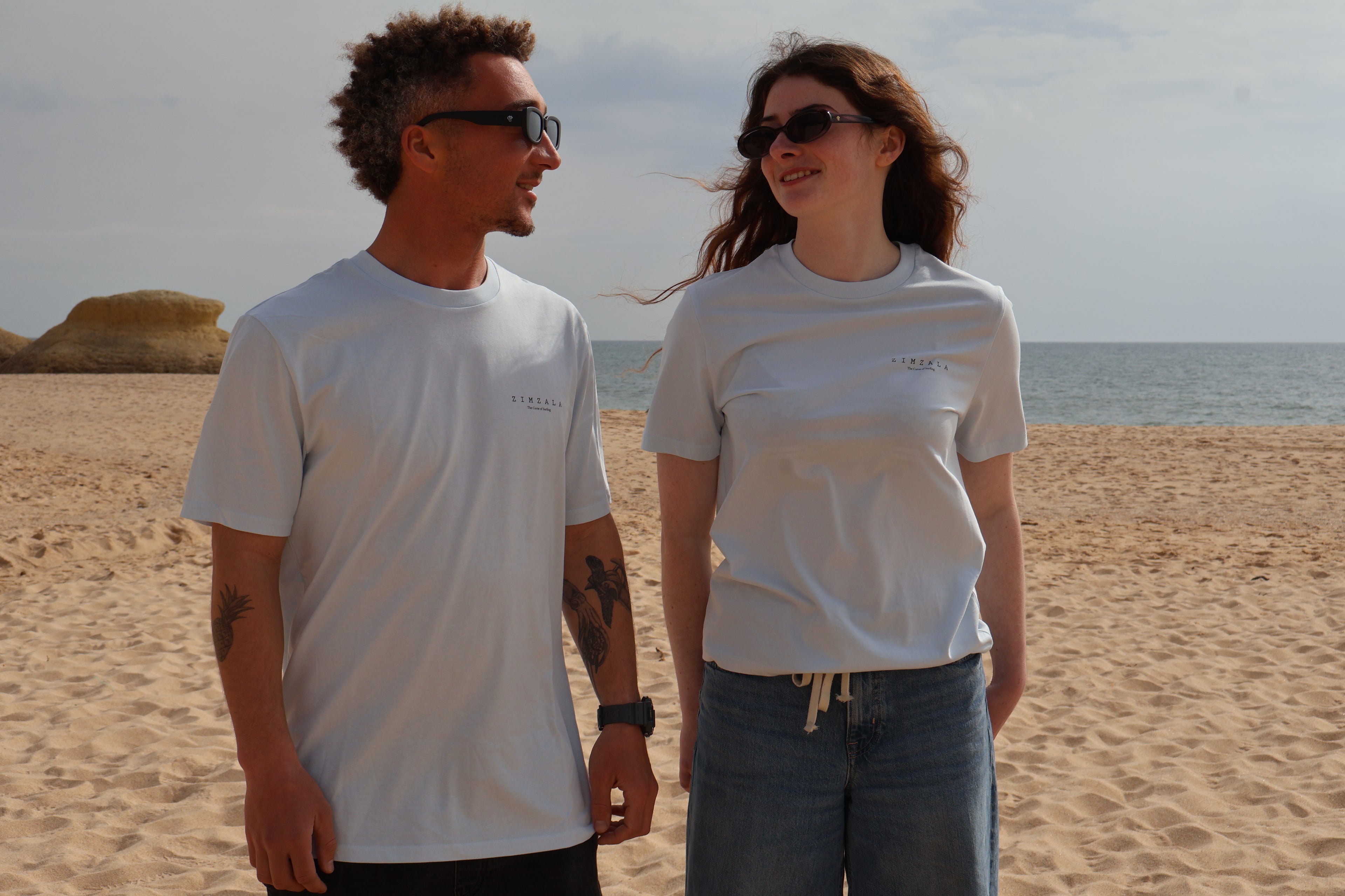 T-shirt Zimzala Ice Blue Jellyfish