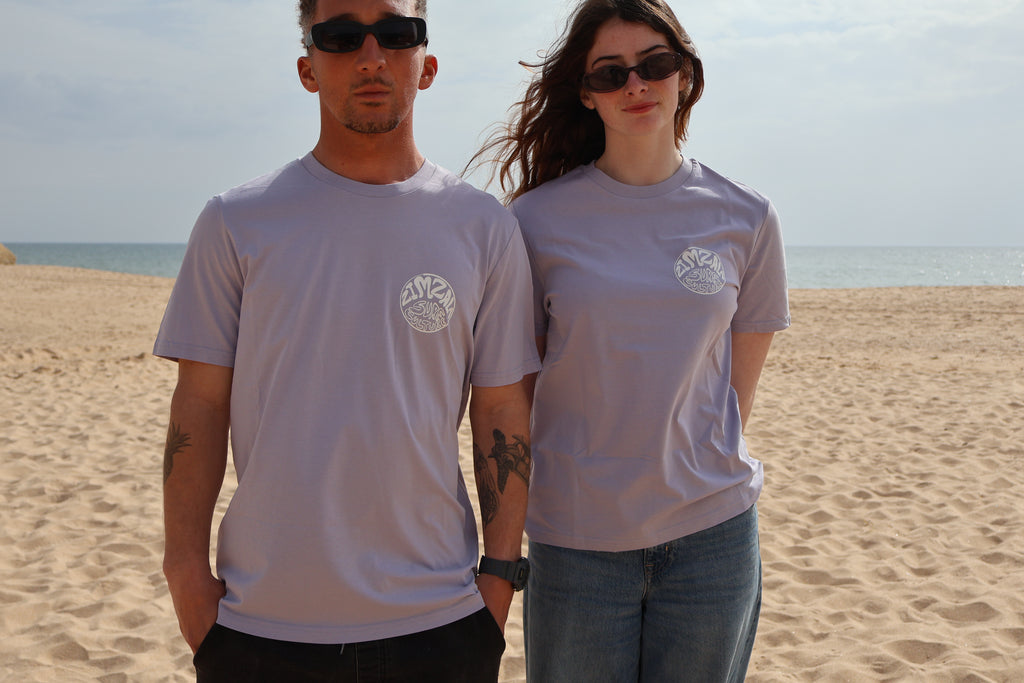 T-shirt Zimzala Lavanda Octopus