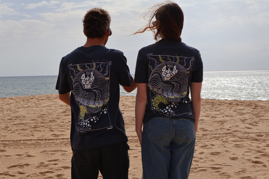 T-shirt Zimzala India Gray Octopus