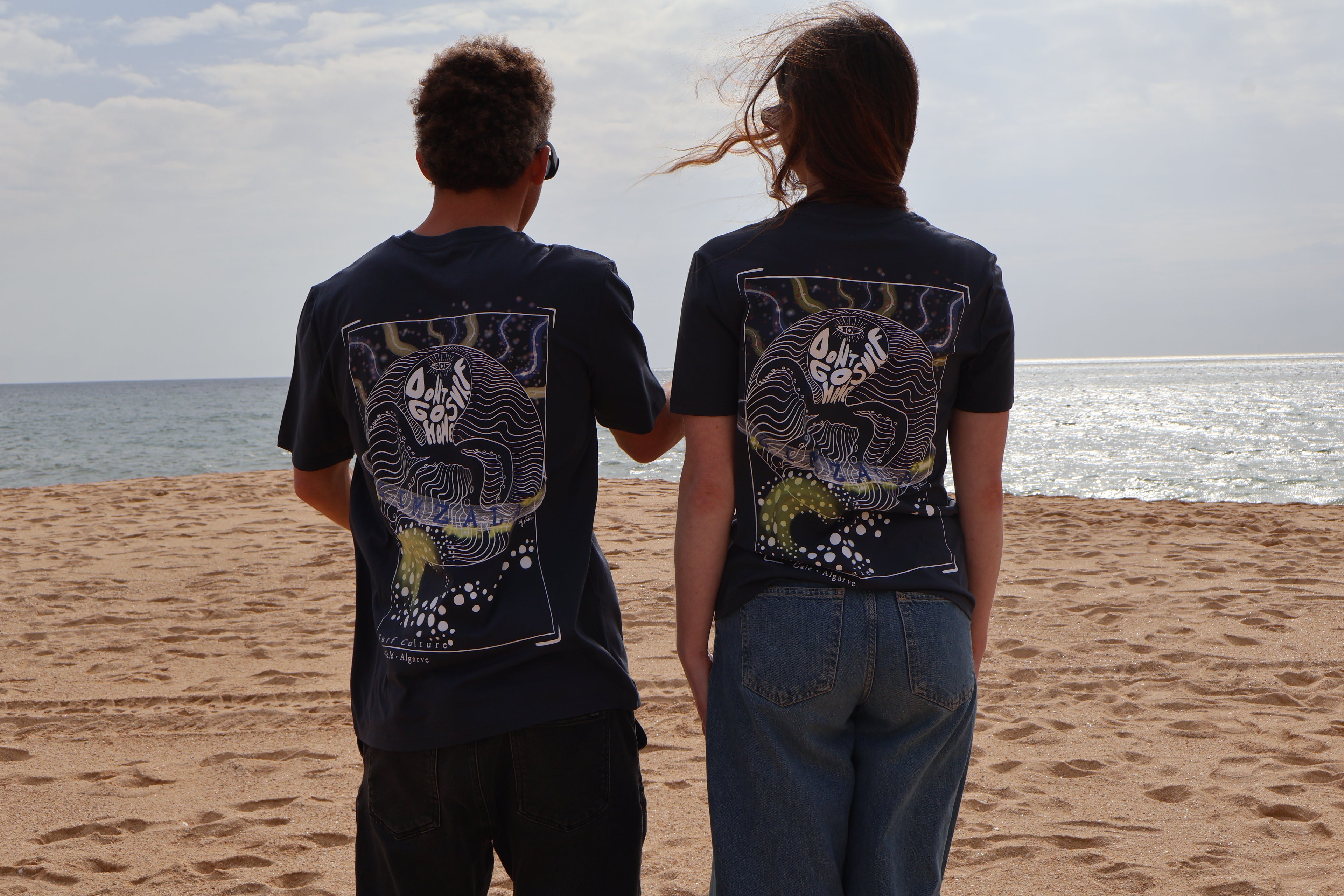 T-shirt Zimzala India Gray Octopus