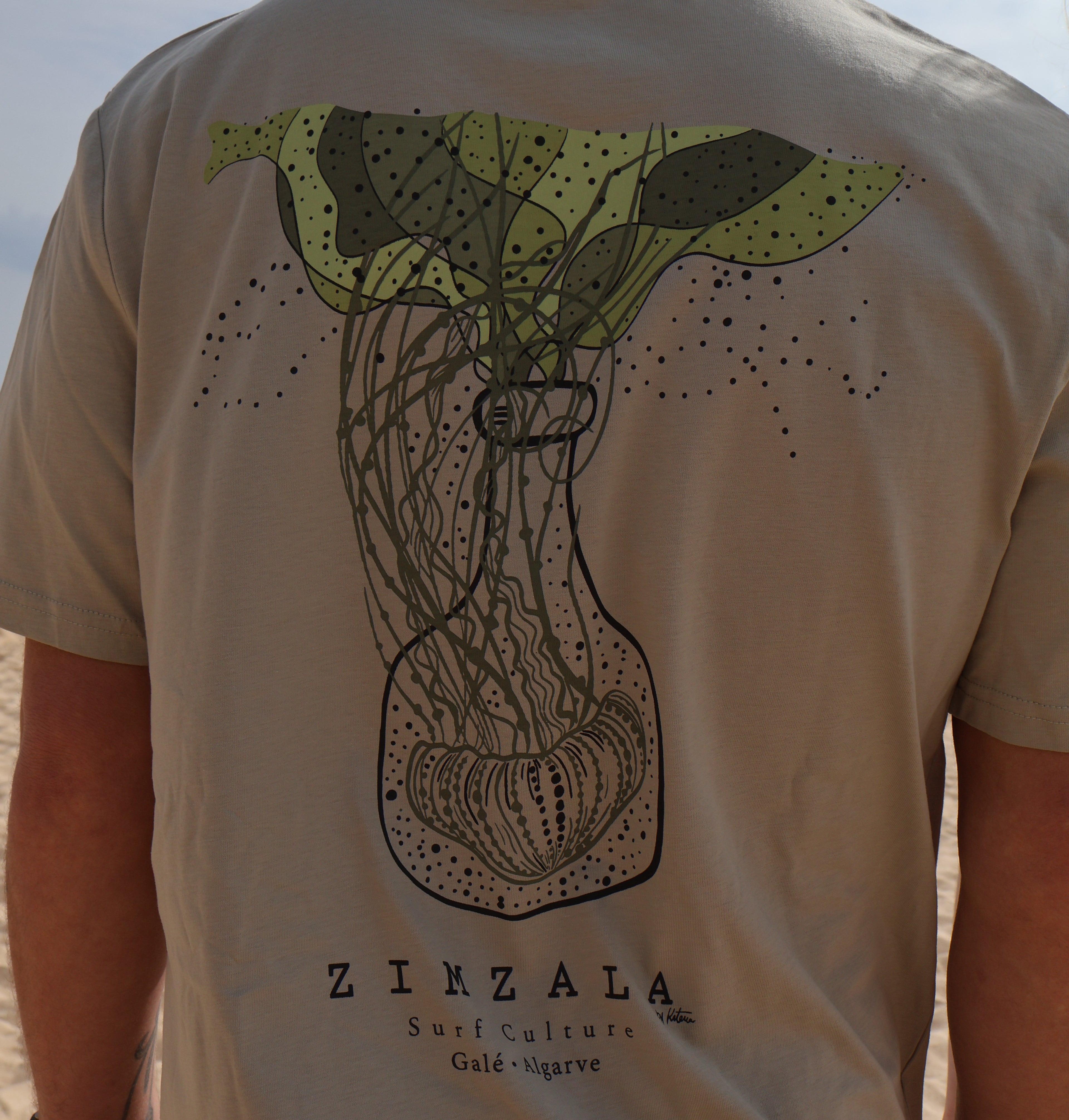 T-Shirt Zimzala Stone Jelly Fish